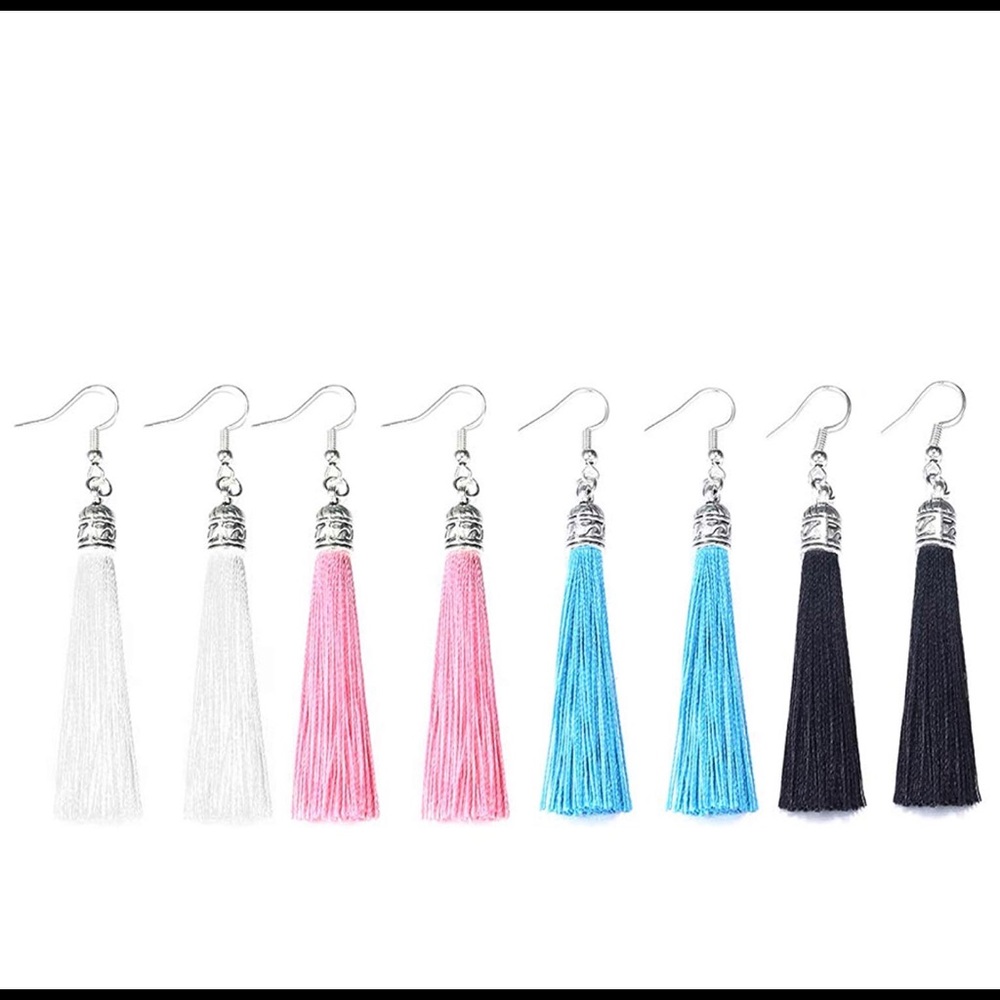Bohemian tassel earrings